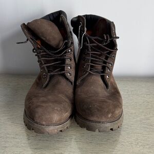 Timberland Dark Brown Men's Boots Size 10.5 M